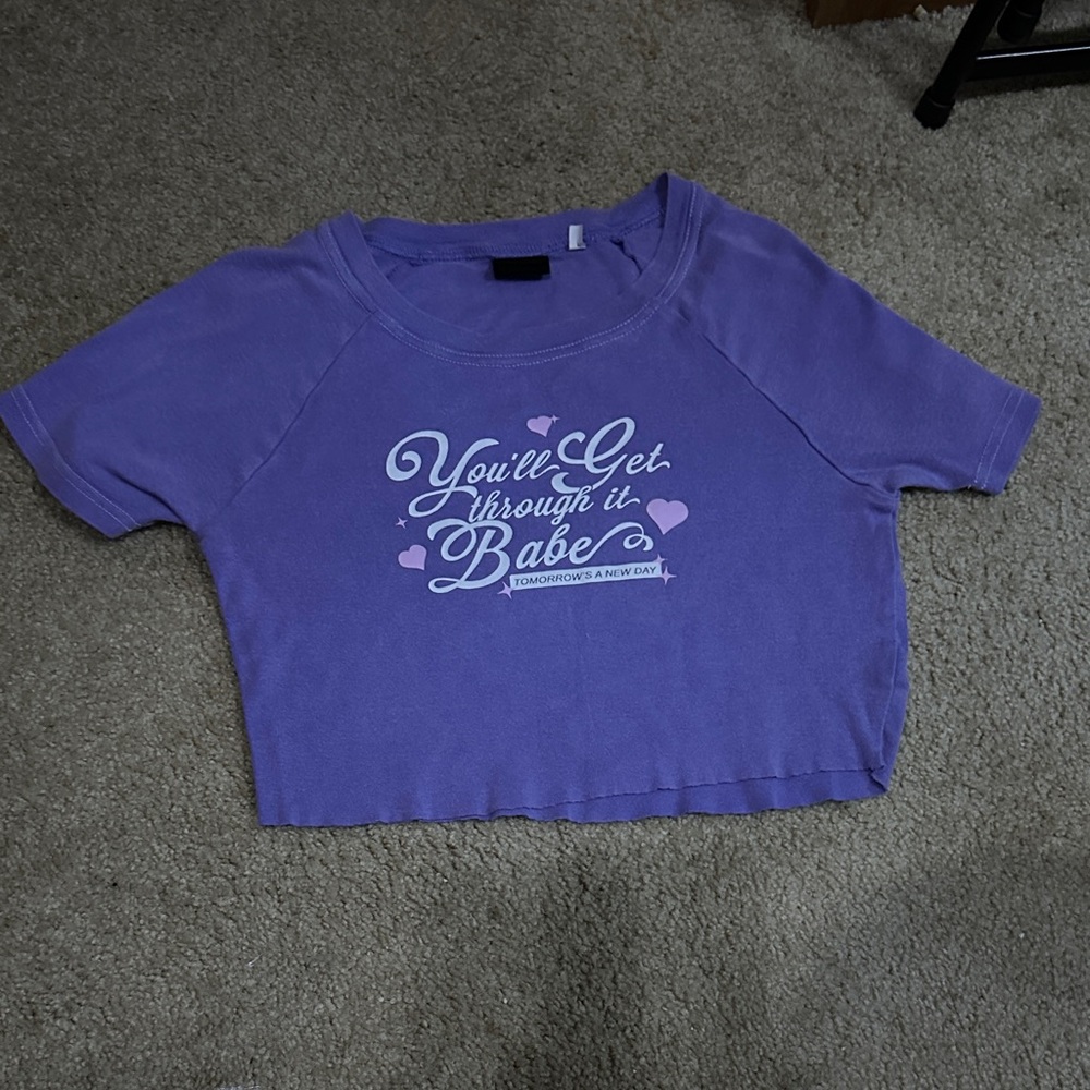 PacSun Lavender Kids Graphic Tee